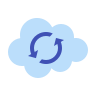 cloud sync icon