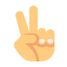 hand peace--v2 icon