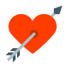 heart with-arrow icon