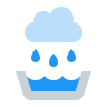 rainwater catchment icon