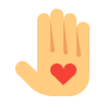 Hand With a Heart icon