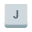 J Key icon