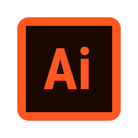 Adobe Illustrator Icon In Color Style