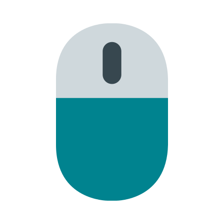 Computer Mouse icon in Color Style