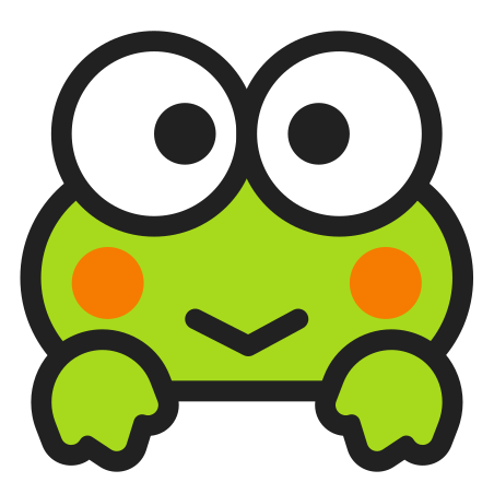 Keroppi icon in Color Style