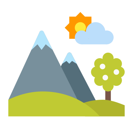 Spring Landscape Icon Free Download Png And Vector