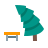 Public Parks & Open Spaces Icon