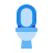 Overflowing toilet icon