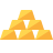 gold bars icon