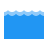 Phi Phi Islands sea waves travel guide icon