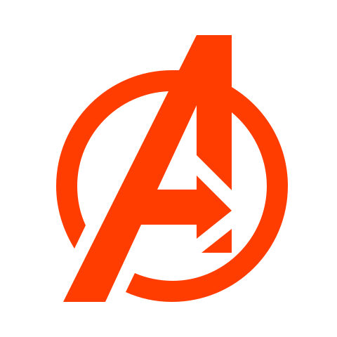 Avengers Icons Im Farbe Stil