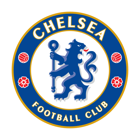 Chelsea Fc Icon In Color Style