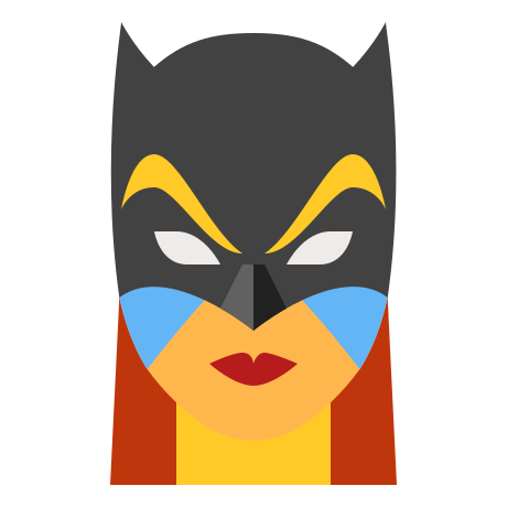 カラー スタイルでの ヘルカット のアイコン