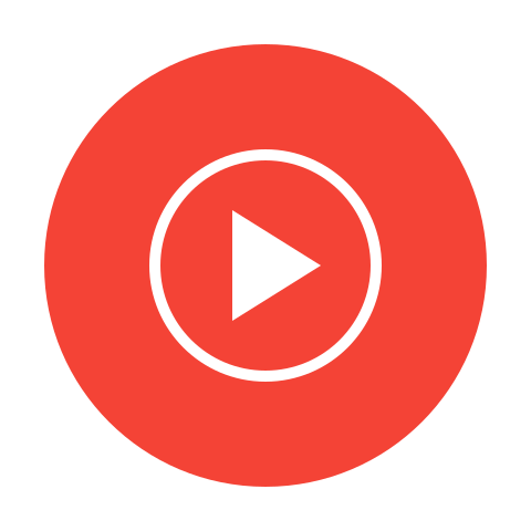 Youtube Music Icon In Color Style Youtube Music Icon In Color Style