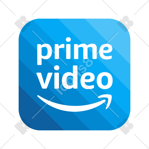 Amazon Prime Video color icon in PNG, SVG