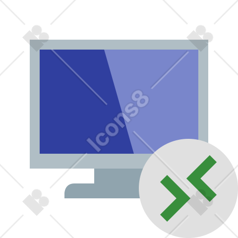 Remote Desktop color icon in PNG, SVG