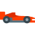 F1 Car icon in Color Style