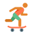 Skateboarding Skin Type 3 icon