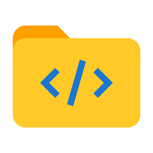 Code Folder icon in Color Style