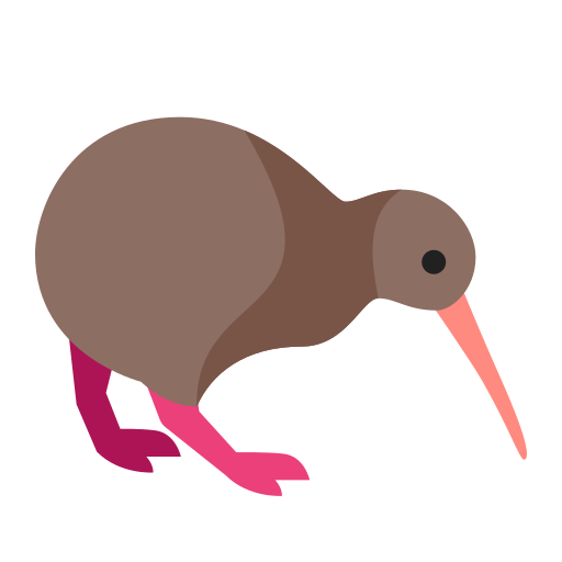 Kiwi Bird icon in Color Style
