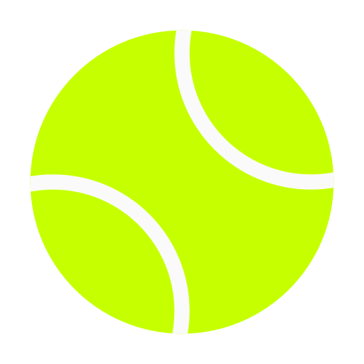 Tennis Ball icon in Color Style