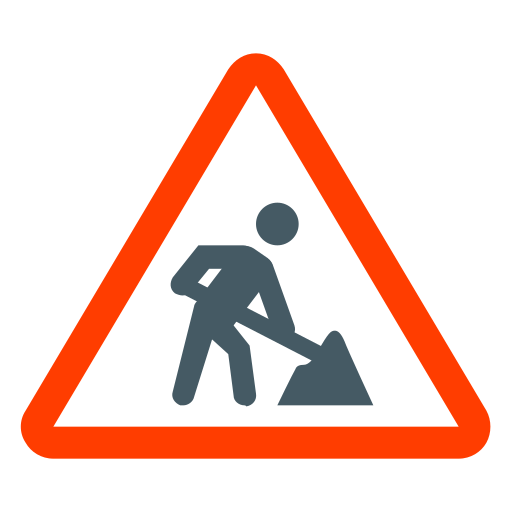 Under Construction Barricade