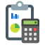 Accounting inventory icon