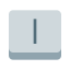 Vertical Line Key icon