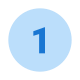 1 circle icon