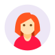 circled user-female-skin-type-1-2--v2 icon