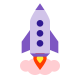 launched rocket--v2 icon