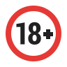 18+ Age Restriction