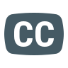 Captioning icon