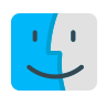 macOS操作系统Logo - 彩色苹果图标