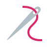 Stickerei Icon
