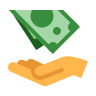 Money icon representing payments