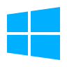 Windows操作系统Logo - 彩色四格窗口图标