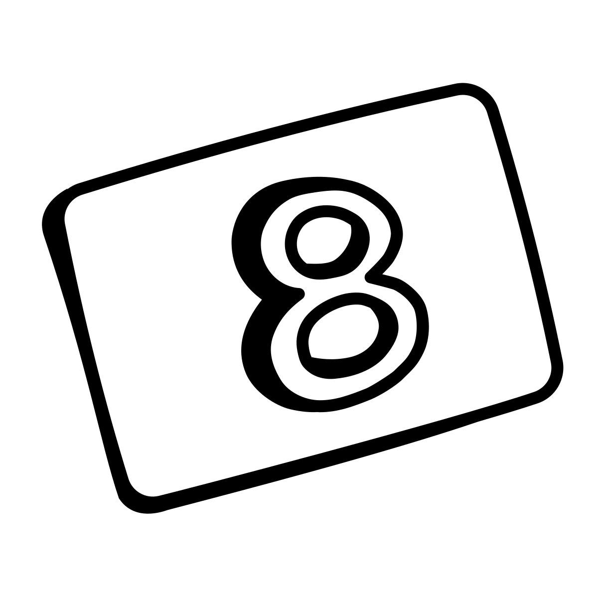 comic style 8 icon