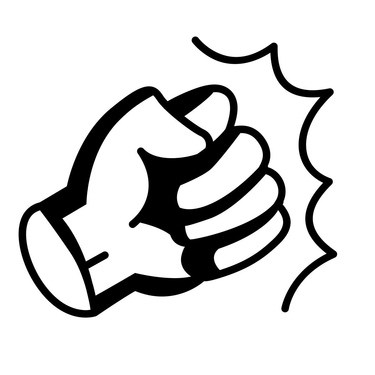 comic style экшн icon