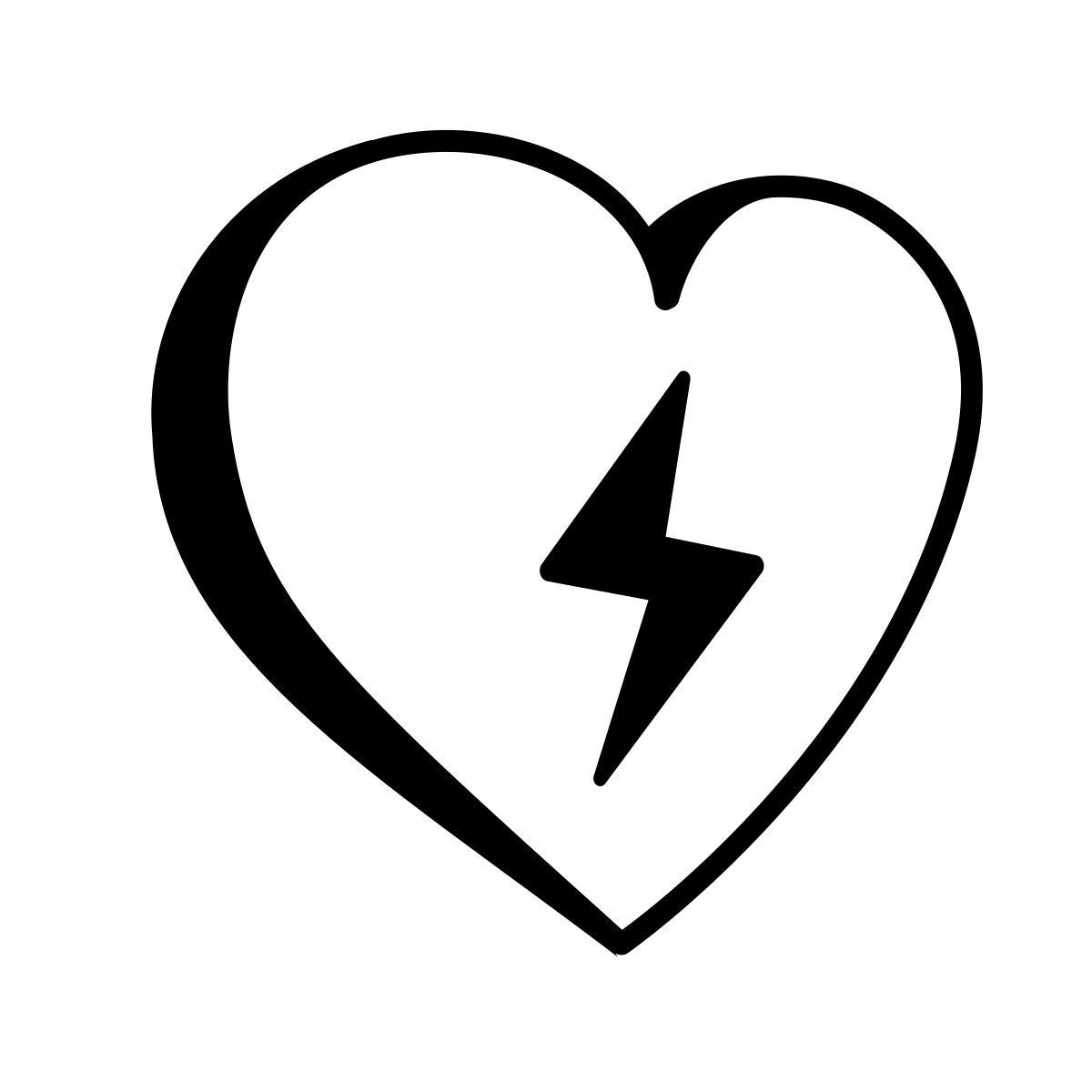 comic style aed icon