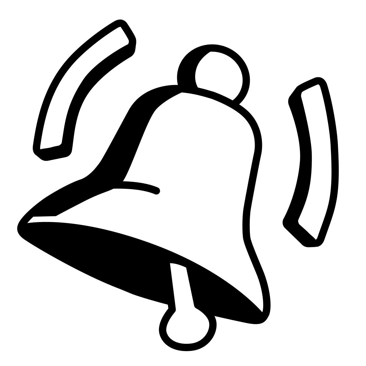 comic style alarm icon