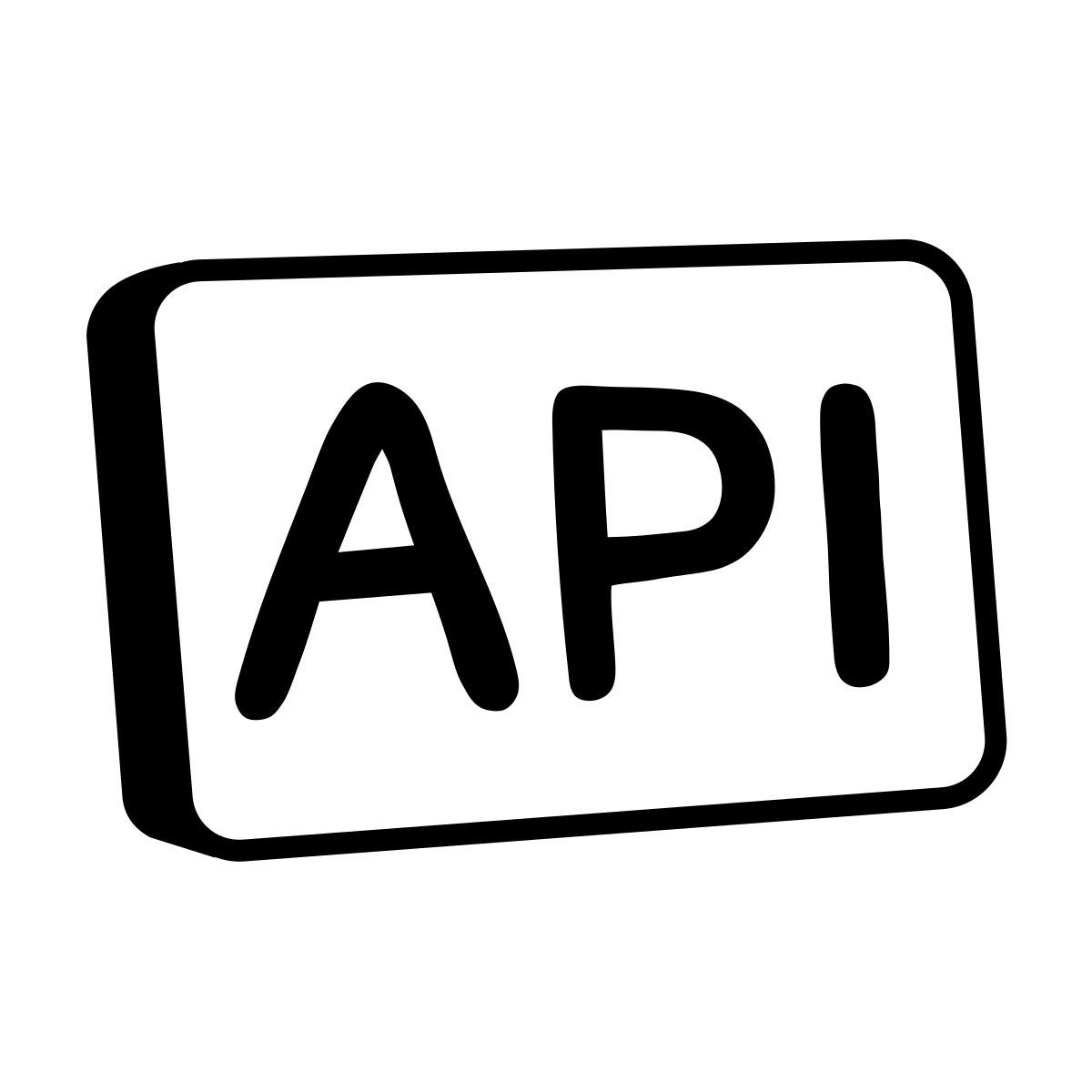 comic style api icon