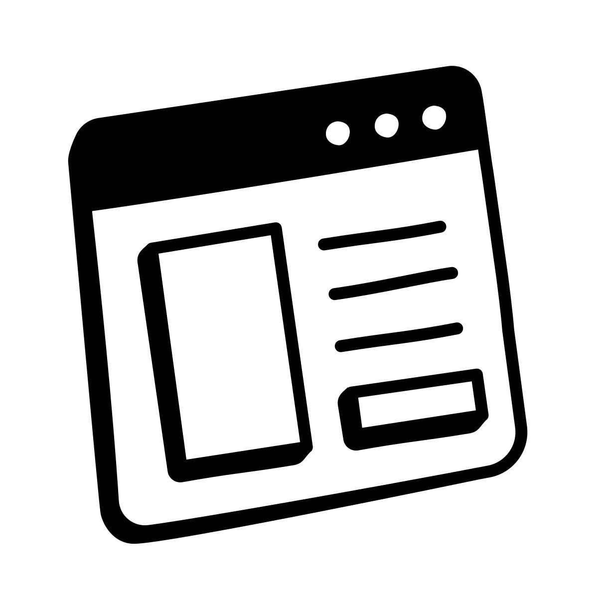 comic style application window icon