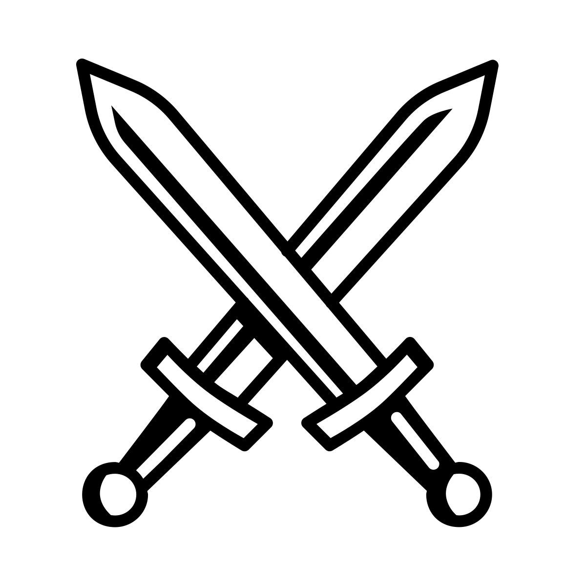 comic style battle icon