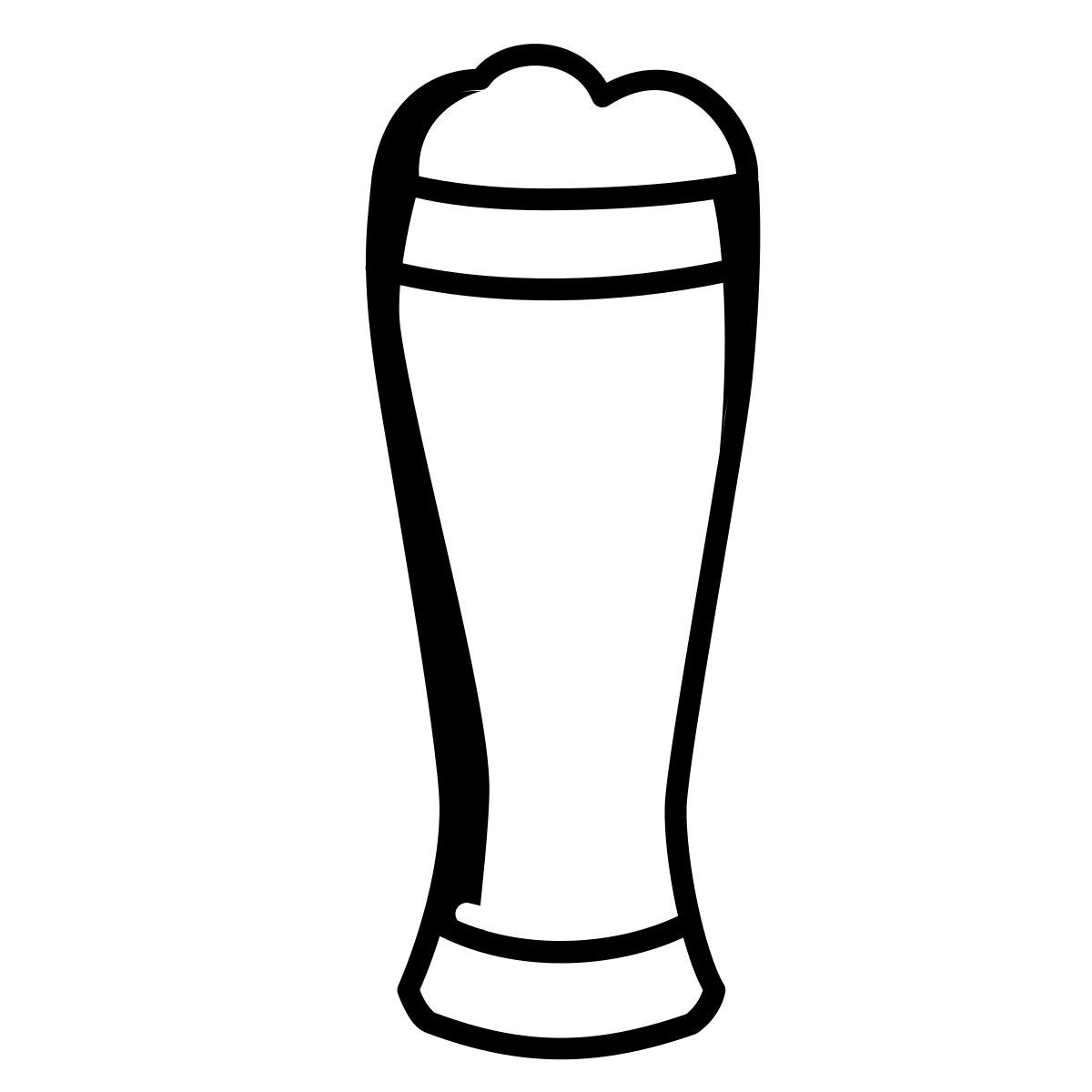 comic style cerveja de trigo bávara icon