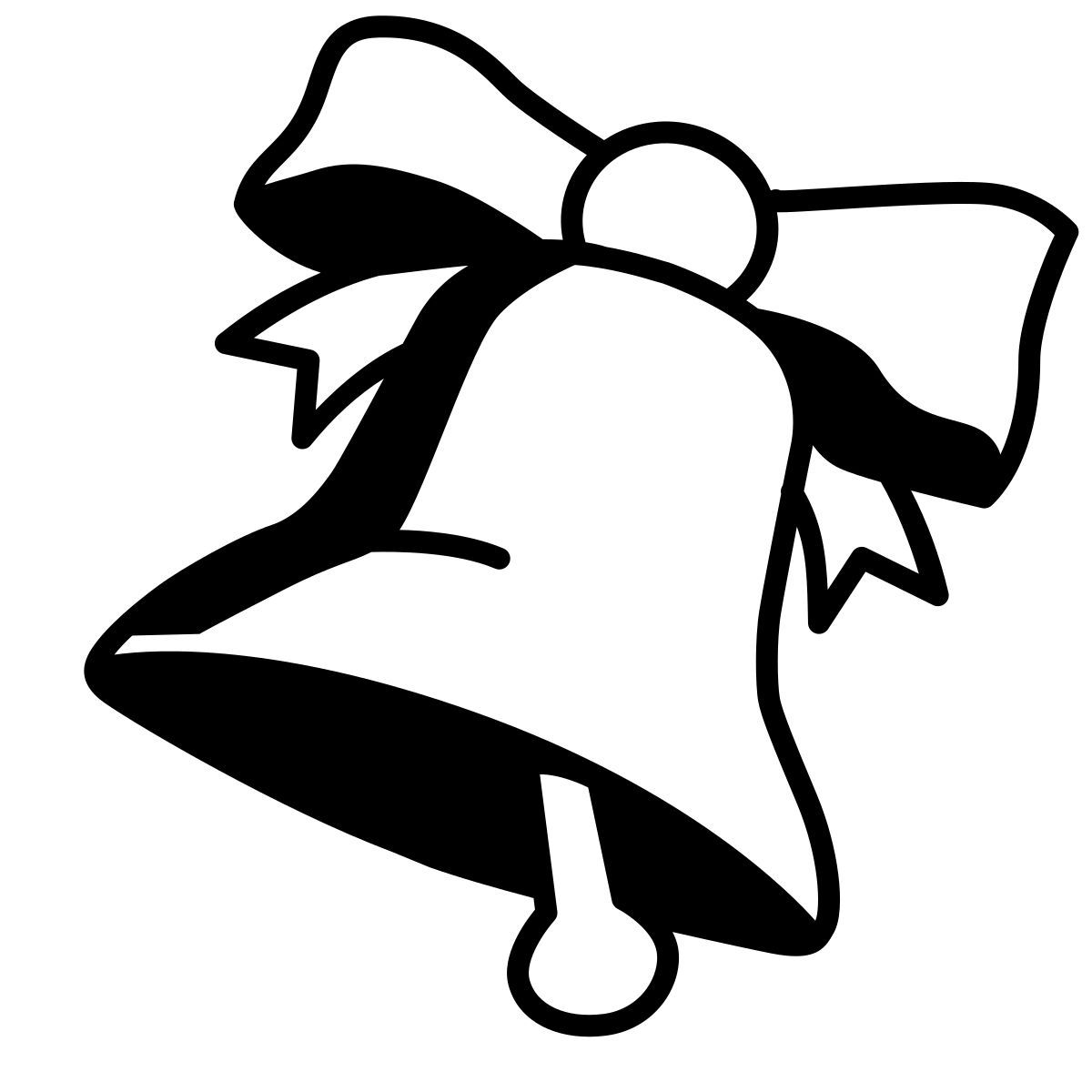 comic style glocke icon