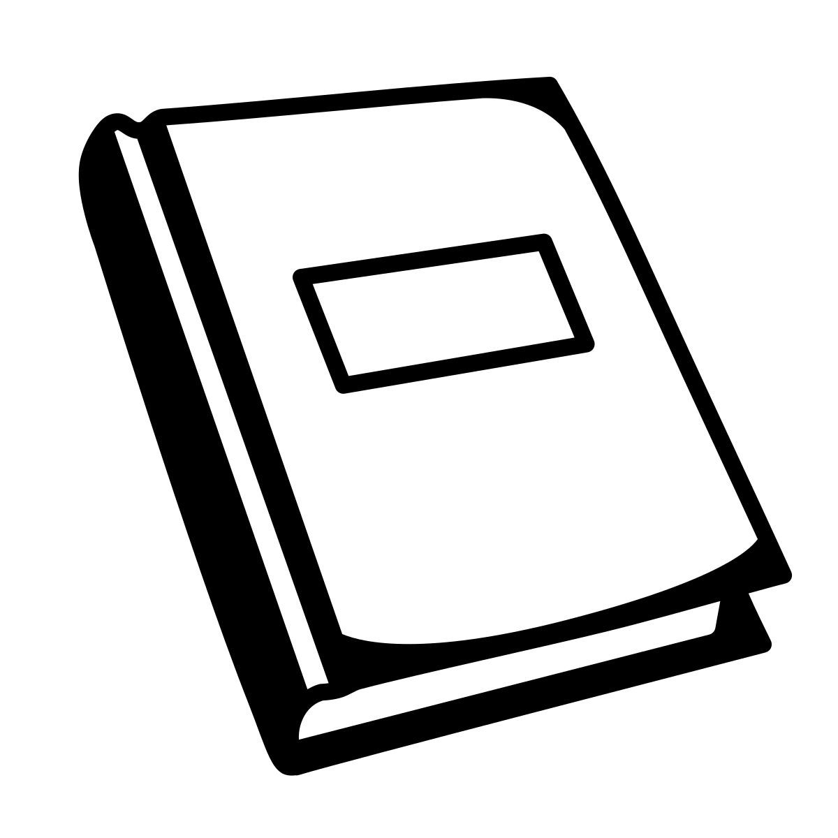 comic style buch icon