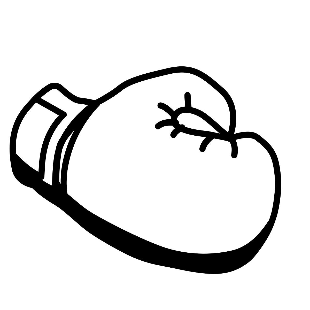 comic style boxe icon