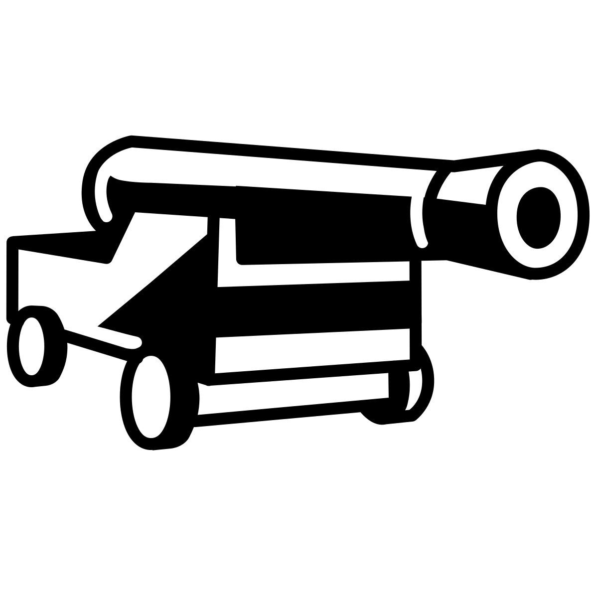 comic style пушка icon