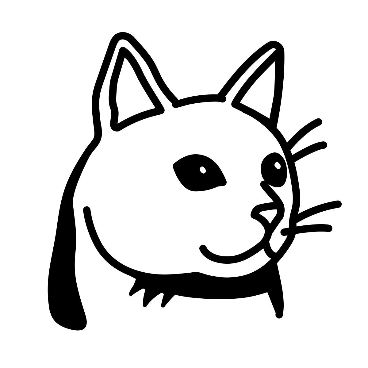 comic style chat icon